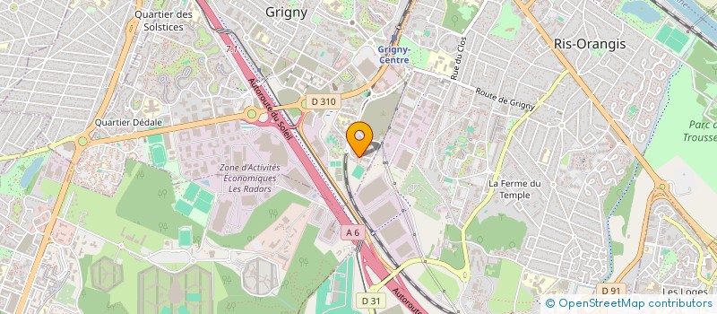localisation de l'entreprise ASSOCIATION DES RESSORTISSANTS DE KAARTA EN FRANCE (A.R.K.F.) à GRIGNY