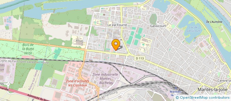 localisation de l'entreprise ASSOCIATION DES RESSORTISSANTS DE MARSA  MANTES-LA-JOLIE