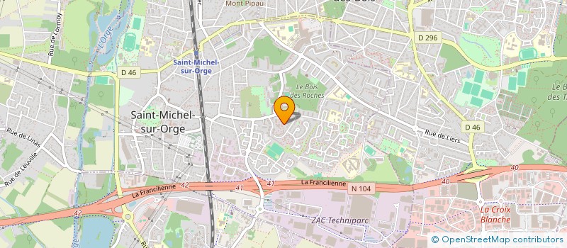 localisation de l'entreprise ASSOCIATION DES RESSORTISSANTS DE MUSHIEBUMBA à SAINT-MICHEL-SUR-ORGE