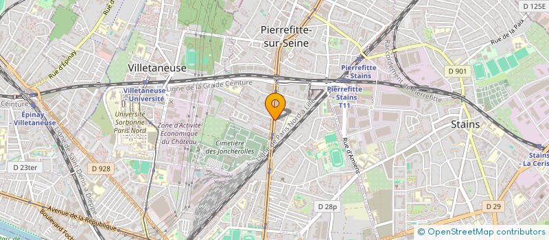 localisation de l'entreprise ASSOCIATION DES RESSORTISSANTS DE SANGAFE EN FRANCE à PIERREFITTE-SUR-SEINE