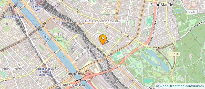 localisation de l'entreprise ASSOCIATION DES RESSORTISSANTS DE TOUGUE (A.R.T.)  PARIS