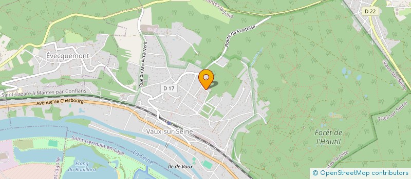 localisation de l'entreprise ASSOCIATION DES RESSORTISSANTS DU 1ER ARRONDISSEMENT DE FOUMBOUNI (ARPAF)  VAUX-SUR-SEINE