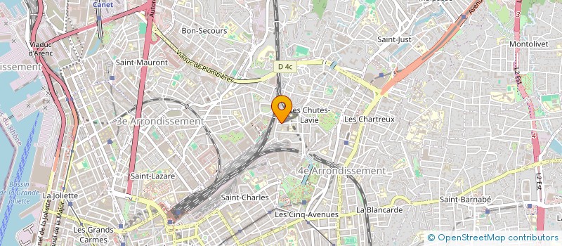 localisation de l'entreprise ASSOCIATION DES RESSORTISSANTS DU GRAND OUEST CAMEROUN à MARSEILLE