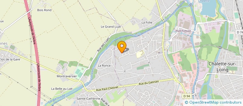 localisation de l'entreprise ASSOCIATION DES RESSORTISSANTS DU VILLAGE DE BANADJI EN FRANCE à CHALETTE-SUR-LOING