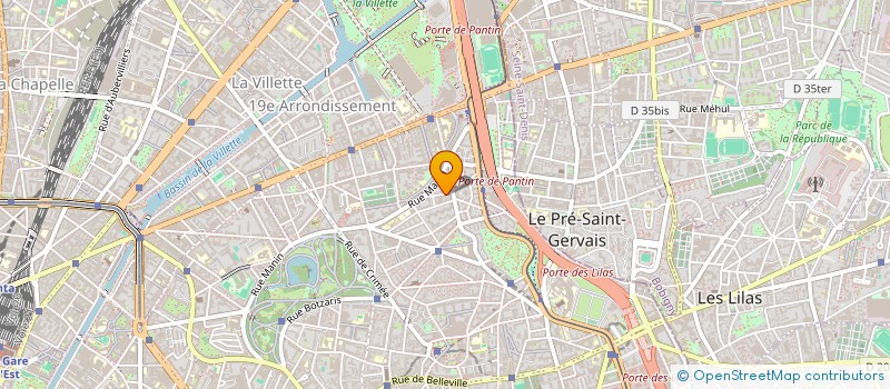 localisation de l'entreprise ASSOCIATION DES RESSORTISSANTS ET AMIS DE DIBATOUMANIA EN FRANCE  PARIS