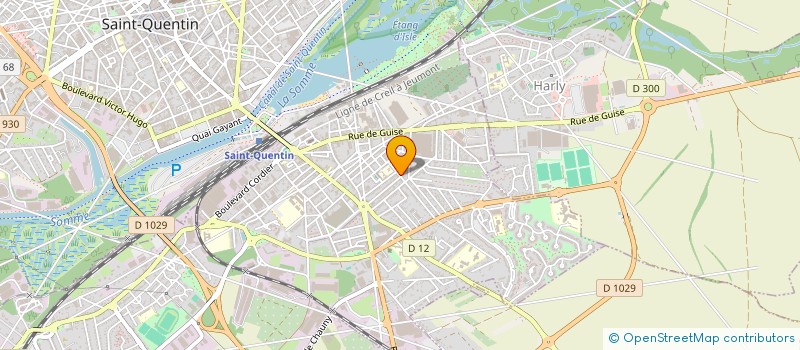 localisation de l'entreprise ASSOCIATION DES RESSORTISSANTS GUINEENS DE PICARDIE ARGP à SAINT-QUENTIN