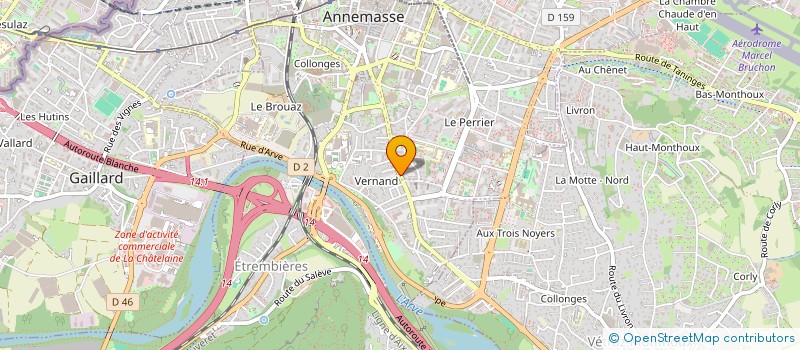 localisation de l'entreprise ASSOCIATION DES RESSORTISSANTS GUINEENS ET AMIS DE LA HAUTE SAVOIE à ANNEMASSE