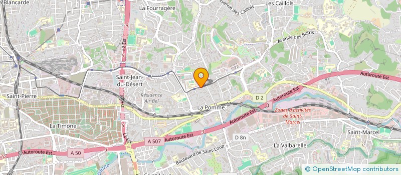 localisation de l'entreprise ASSOCIATION DES RESSORTISSANTS GUINEENS ET AMIS DE MARSEILLE (ARGAM)  MARSEILLE