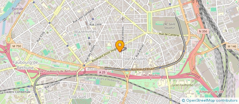 localisation de l'entreprise ASSOCIATION DES RESSORTISSANTS KOUBIA DU NORD à LILLE