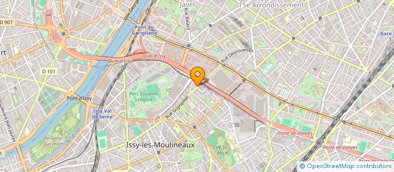 localisation de l'entreprise ASSOCIATION DES RESSORTISSANTS POUR LE DEVELOPPEMENT DE LA SOUS-PREFECTURE DE GONGORE à ISSY-LES-MOULINEAUX