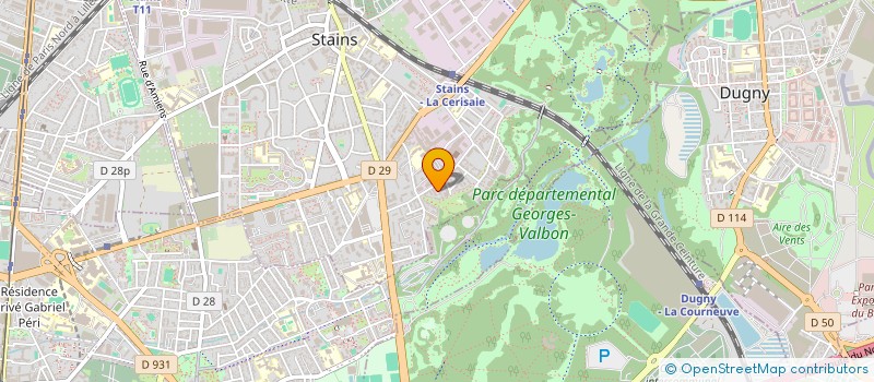 localisation de l'entreprise ASSOCIATION DES RESSORTISSANTS WAREYA LEY-MIRO EN FRANCE à STAINS