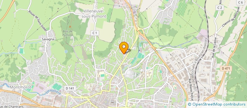 localisation de l'entreprise ASSOCIATION DES RESTAURANTS DDFIP DE LONS LE SAUNIER à LONS-LE-SAUNIER