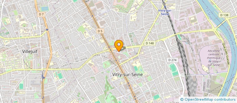 localisation de l'entreprise ASSOCIATION DES RETRAITES D'AIR ALGERIE à VITRY-SUR-SEINE