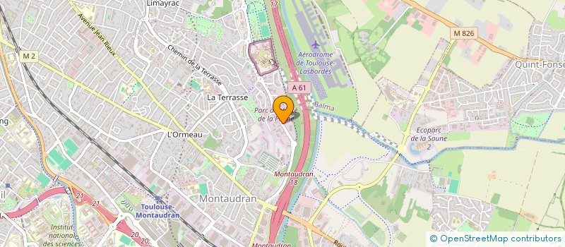 localisation de l'entreprise ASSOCIATION DES RETRAITES DE VEOLIA EAU SUD-OUEST à TOULOUSE
