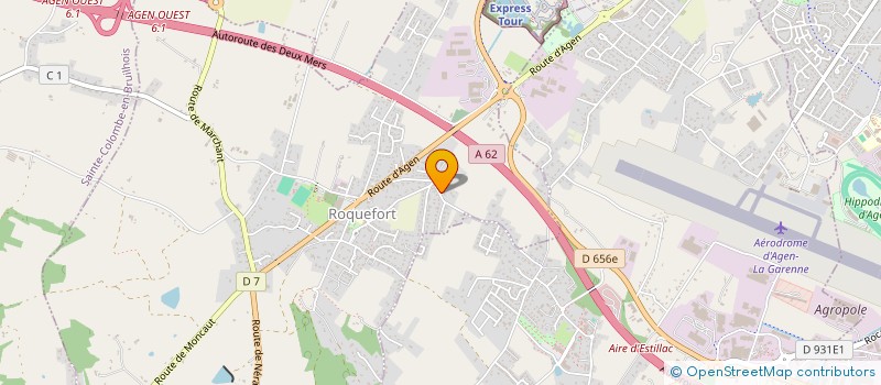 localisation de l'entreprise ASSOCIATION DES RETRAITES DU CREDIT AGRICOLE DE LOT ET GARONNE  BOE