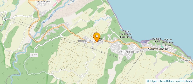 localisation de l'entreprise ASSOCIATION DES RETRAITES ET DES PERSONNES AGEES DE RIVIERE DE L'EST à SAINTE-ROSE