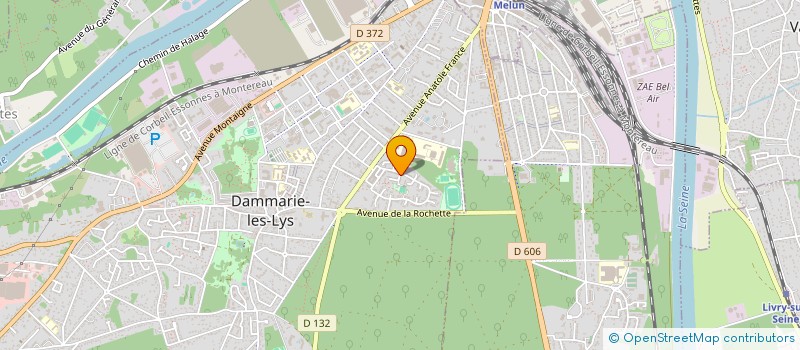 localisation de l'entreprise ASSOCIATION DES RETRAITES ET DES VEUVES DE SEINE ET AMRNE à DAMMARIE-LES-LYS