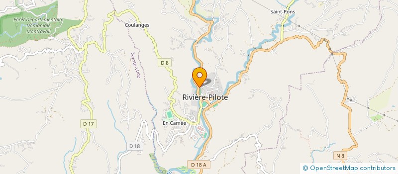 localisation de l'entreprise ASSOCIATION DES RETRAITES ET PERSONNES AGEES à RIVIERE-PILOTE