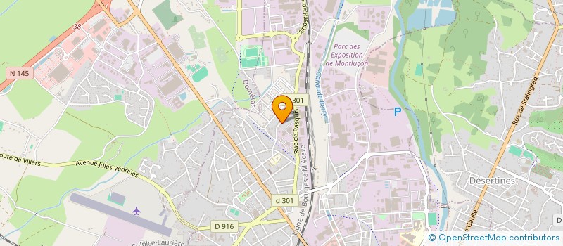 localisation de l'entreprise ASSOCIATION DES RIVERAINS DE LA RUE EMILE ZOLA ET DE SES ENVIRONS à MONTLUCON