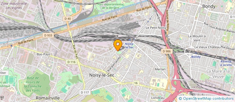 localisation de l'entreprise ASSOCIATION DES RIVERAINS DU SQUARE NOISEEN LOUNES MATOUB ( ARSM ) à NOISY-LE-SEC