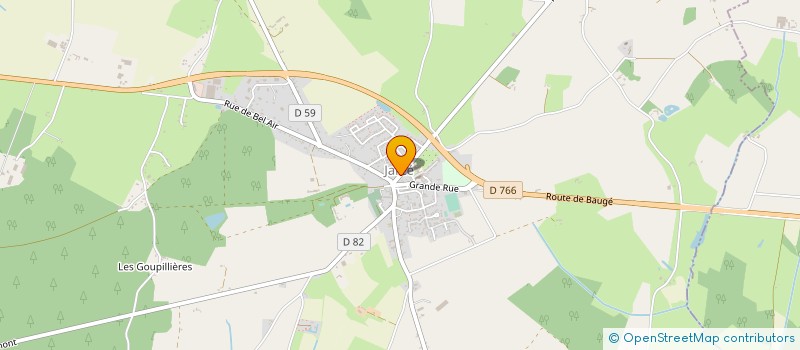 localisation de l'entreprise ASSOCIATION DES RURALITES JARZEENNES à JARZE VILLAGES