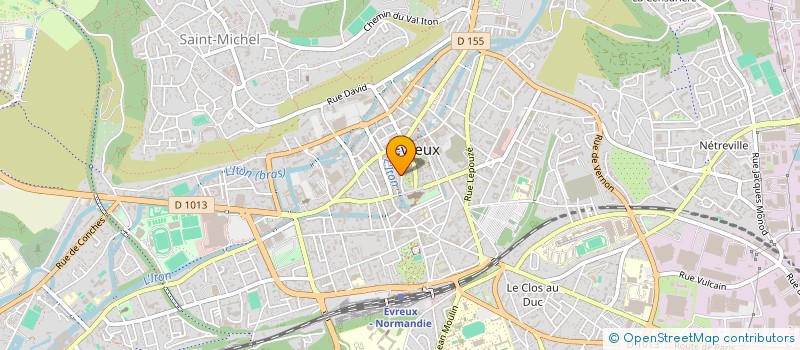 localisation de l'entreprise ASSOCIATION DES SALARIES AGRICOLES DE NORMANDIE à EVREUX