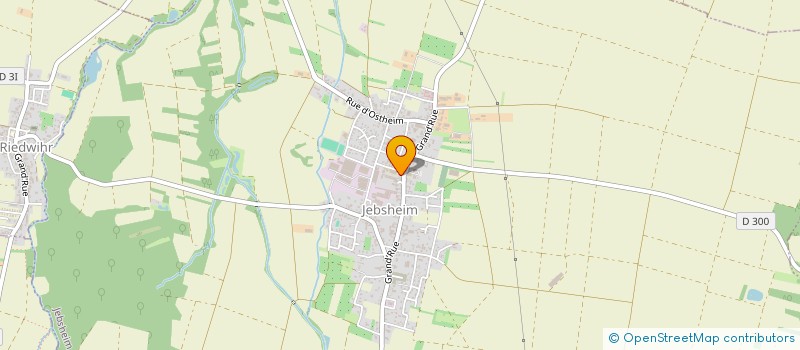 localisation de l'entreprise ASSOCIATION DES SALLES COMMUNALES  JEBSHEIM