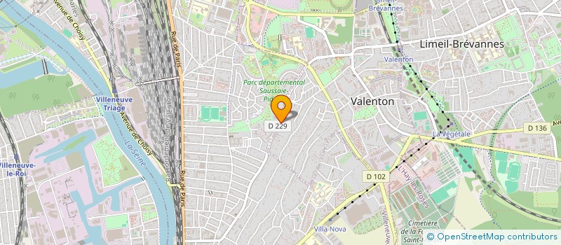 localisation de l'entreprise ASSOCIATION DES SANTOMEENS EN FRANCE  VALENTON