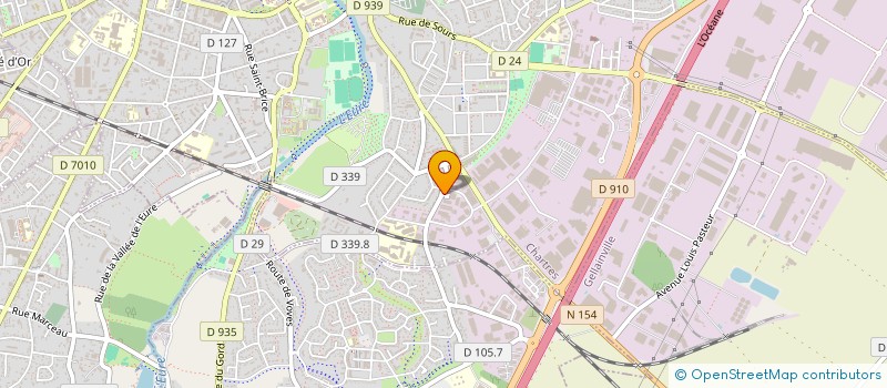 localisation de l'entreprise ASSOCIATION DES SAPEURS POMPIERS PARIS GROUPEMENT D'EURE ET LOIR à CHARTRES