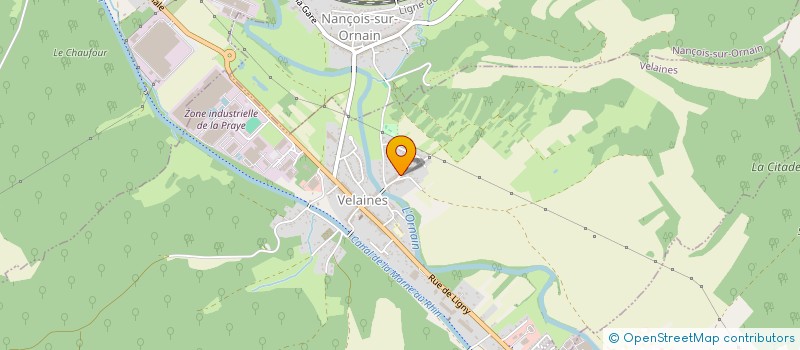 localisation de l'entreprise ASSOCIATION DES SAUVETEURS SECOURISTES DU BARROIS à VELAINES