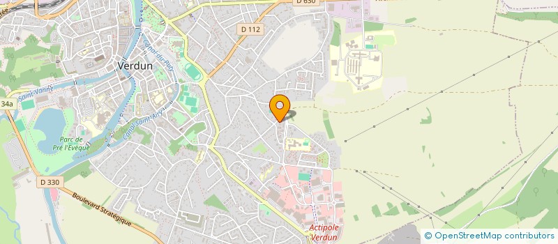 localisation de l'entreprise ASSOCIATION DES SAUVETEURS SECOURISTES DU NORD MEUSIEN à VERDUN