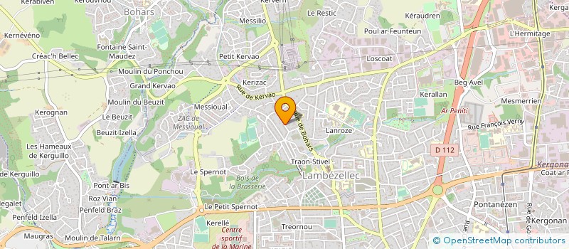 localisation de l'entreprise ASSOCIATION DES SAUVETEURS SECOURISTES LEONARDS à BREST