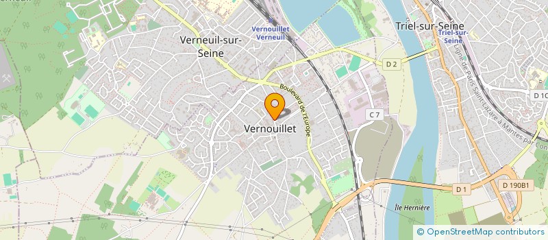localisation de l'entreprise ASSOCIATION DES SAXOPHONISTES à VERNOUILLET