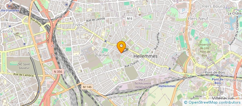 localisation de l'entreprise ASSOCIATION DES SCENARISTES DE FICTION  LILLE