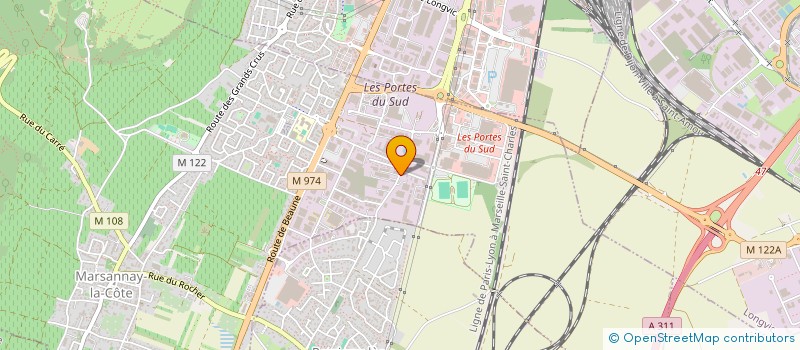 localisation de l'entreprise ASSOCIATION DES SECOURISTES DE MARSANNAY LA COTE à MARSANNAY-LA-COTE