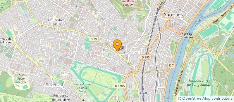 localisation de l'entreprise ASSOCIATION DES SECOURISTES DU MONT-VALERIEN à SURESNES