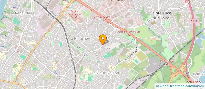 localisation de l'entreprise ASSOCIATION DES SECOURISTES ET SAUVETEURS DE LA POSTE ET D'ORANGE-UNASS LOIRE ATLANTIQUE à NANTES
