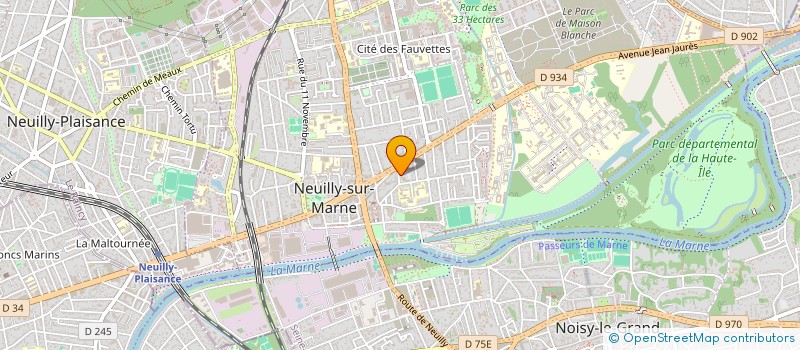 localisation de l'entreprise ASSOCIATION DES SECOURISTES FRANCAIS CROIX BLANCHE DE NEUILLY SUR MARNE à NEUILLY-SUR-MARNE