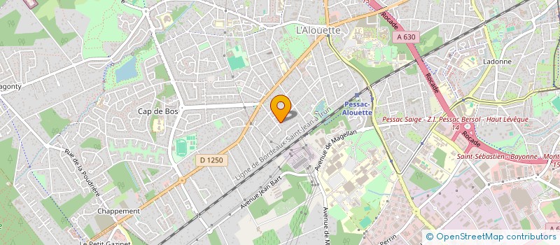 localisation de l'entreprise ASSOCIATION DES SECOURISTES FRANCAIS CROIX BLANCHE DE PESSAC à PESSAC