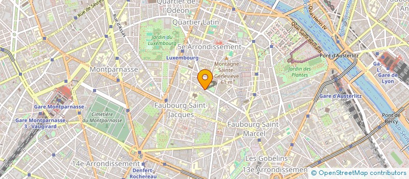 localisation de l'entreprise ASSOCIATION DES SEDIMENTOLOGISTES FRANCAIS à PARIS