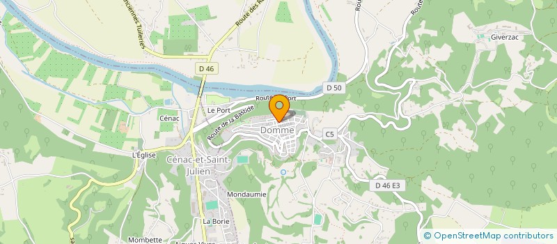 localisation de l'entreprise ASSOCIATION DES SITES TOURISTIQUES DE DOMME à DOMME