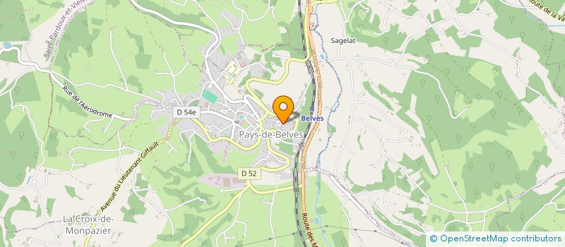 localisation de l'entreprise ASSOCIATION DES SITES TOURISTIQUES DU PAYS DE BELVES à PAYS DE BELVES