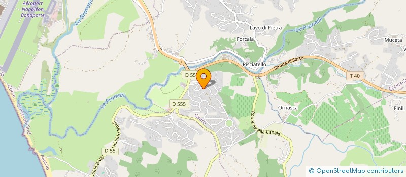 localisation de l'entreprise ASSOCIATION DES SOMMELIERS DE CORSE à CAURO