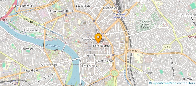 localisation de l'entreprise ASSOCIATION DES SOUS-OFFICIERS DE RESERVE DE LA HAUTE-GARONNE à TOULOUSE