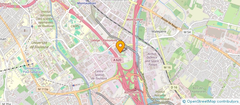 localisation de l'entreprise ASSOCIATION DES SPARTIATES DE L'IUT DE TOULOUSE à TOULOUSE