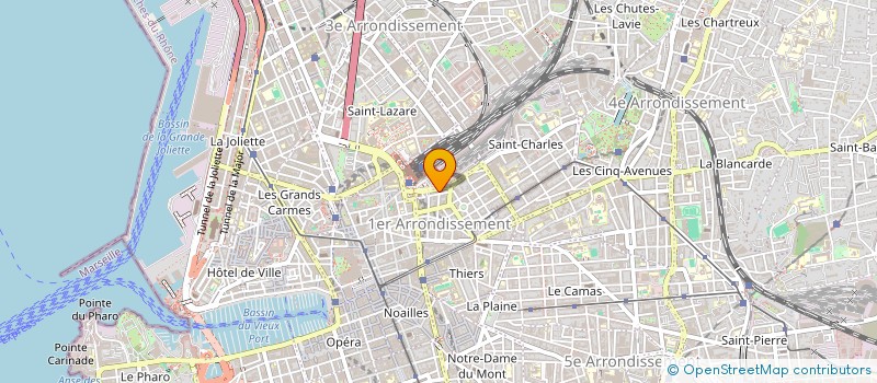 localisation de l'entreprise ASSOCIATION DES SPORTIFS DE SAINT-CHARLES à MARSEILLE