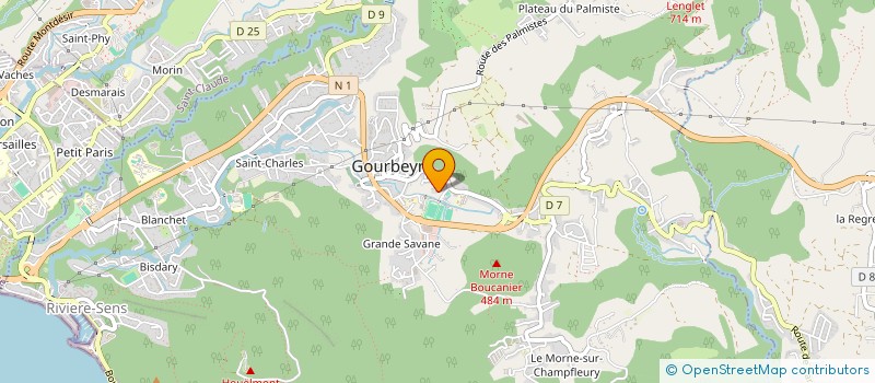 localisation de l'entreprise ASSOCIATION DES SUPPORTERS BASKET DE GOURBEYRE à GOURBEYRE