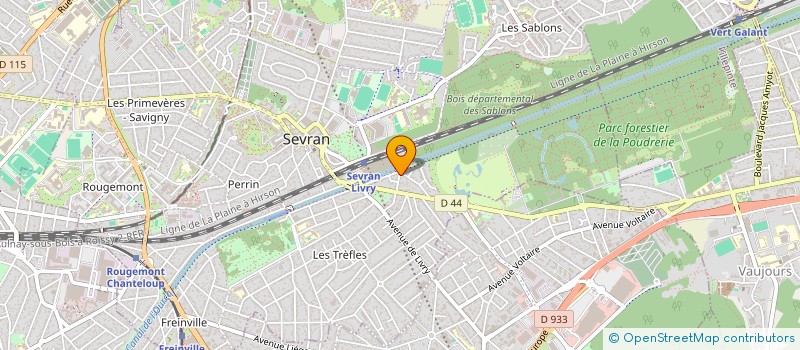 localisation de l'entreprise ASSOCIATION DES TAMOULS DE SEVRAN à SEVRAN