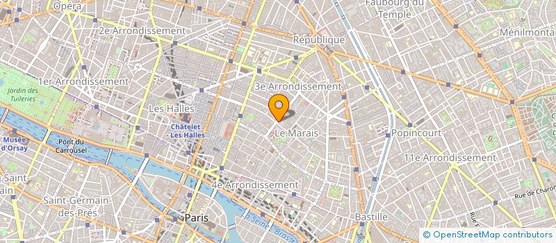 localisation de l'entreprise ASSOCIATION DES TATOUEURS DE FRANCE  PARIS