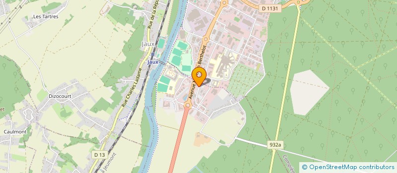 localisation de l'entreprise ASSOCIATION DES TECHNICIENS DE DIALYSE  LACROIX-SAINT-OUEN